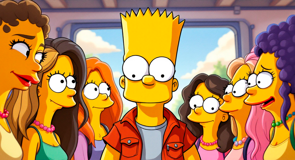 8 Namoradas que Bart Simpson Já Teve