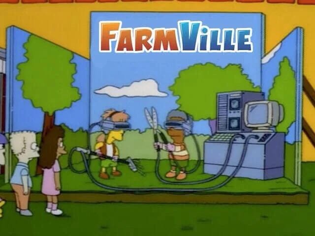 FarmVille - Previsão dos Simpsons