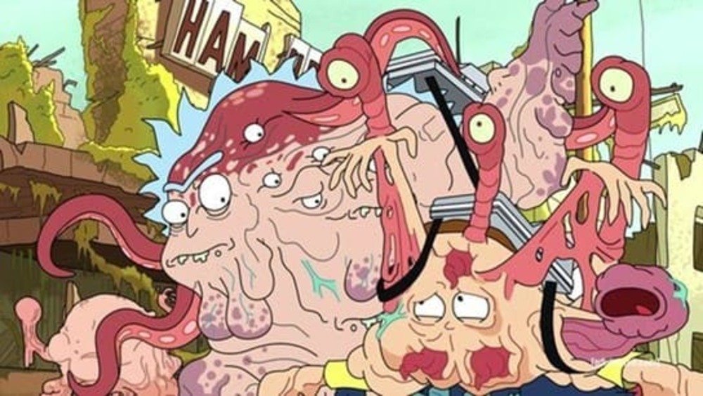 Rick and Morty cronenbergs