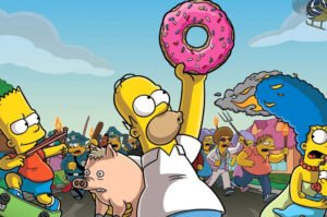 imagem série "The Simpsons" (Disney)