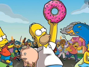 imagem série "The Simpsons" (Disney)