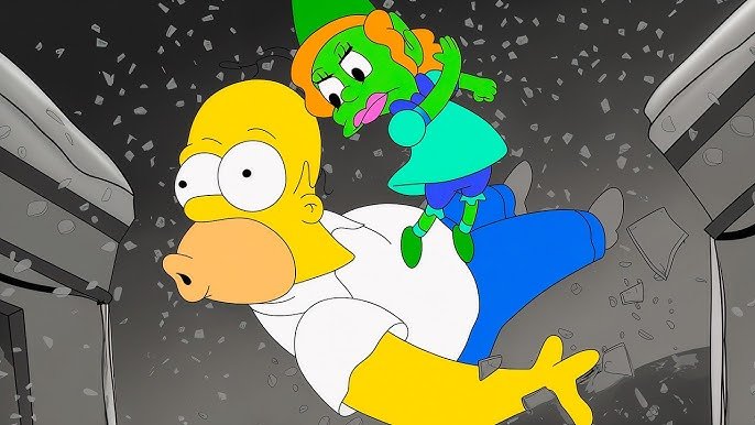 imagem série "The Simpsons" (Disney)
